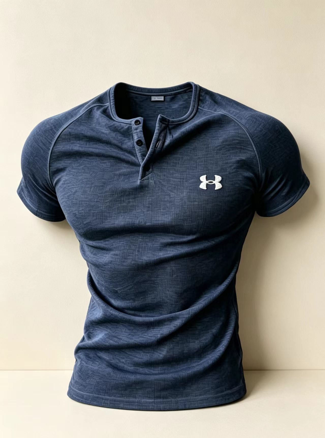 Slim-fit Henley tank top ✨